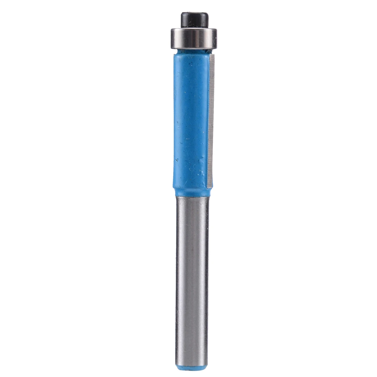 4pcs 6/8/10/12mm 1/4" Shank Flush Trim Router Bits Set End Bearing Milling Cutter For Woodwork Tool