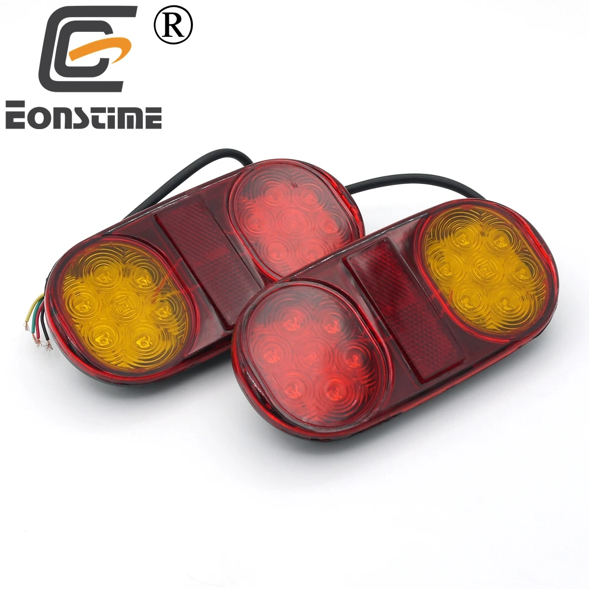 Eonstime 2pcs 14 Leds 12V/24V Car LED Caravan Truck Lights Boat Trailer Lamp Stop Tail Brake Light Lamp Trailer Taillight Eonstime 2pcs 14 Leds 12V/24V Car LED Caravan Truck Lights Boat Trailer Lamp Stop Tail Brake Light Lamp Trailer Taillight