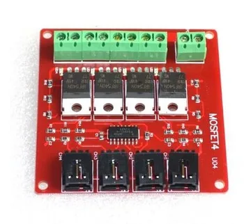 

C14 electronic block, 4 way switch, MOSFET switch, IRF540 isolated power module