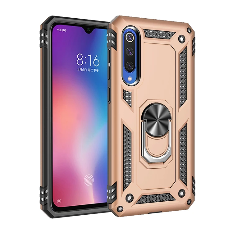 Beyour роскошное кольцо Броня чехол для Vivo 15 Pro с магнитной защитой от падения Мягкий