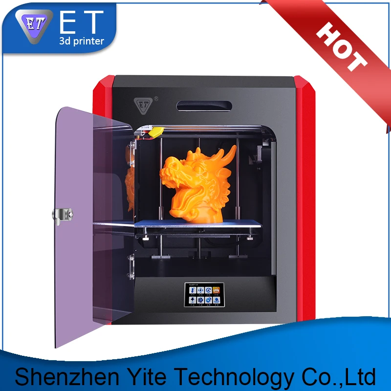 

ET K1 3D Printer impresora 3d 200x200x200mm plus size with Metal Frame Structure hotend extruder 0.4mm nozzle filament ABS PLA