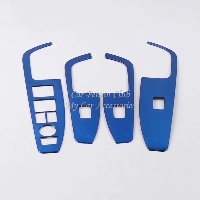 

For Hyundai Elantra 2016 2017 2018 Interior Door Armrest Cover Window Lift Switch Trims Stainless Steel Decorate Car Accessories