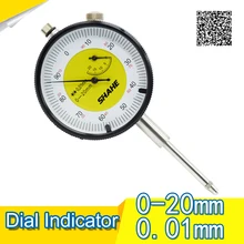 0.01 мм 0-20 мм стрелочный индикатор Шахе метрики циферблат индикатор набора индикатор Точность стрелочный индикатор держатель
