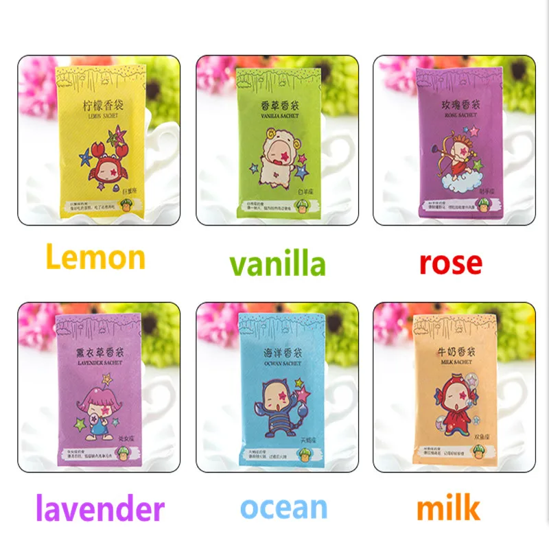 20PC New 12 Constellations Good Reviews Sachets In Addition To Flavor Paper Bags Sachet / 12 Flavors Of Any Choice