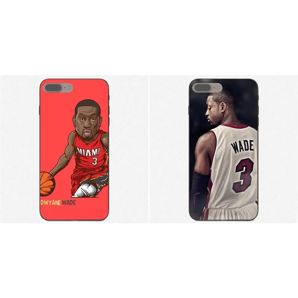Мягкие узоры для Galaxy C5 C7 J1 J2 J3 J330 J5 J6 J7 J730 2017 Ace Core Duo Max Mini Plus Prime Pro Basketball Dwyane Wade