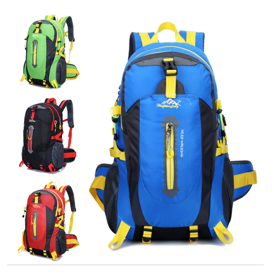 

40L Waterproof Hiking Backpack Rucksack Outdoor Sport Bag Traveling Backpack Climbing Sports Backpack Trekking Bag 6 Colors
