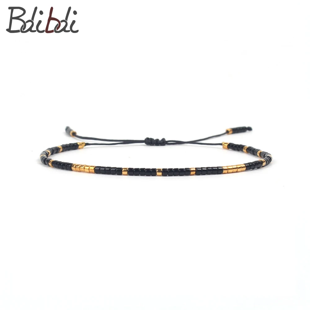 Balibali Miyuki pulseras Bracelet 11 Color Beaded Loom Friendship Gift for Men &amp Women Rope Adjustable Delicas Jewelry | Украшения и