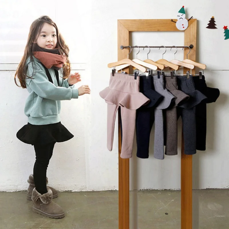 

Girls Leggings Clothing Cotton Candy Color Pant Skirt For Girl Kids Teenage Trousers Pant Childrens Clothes