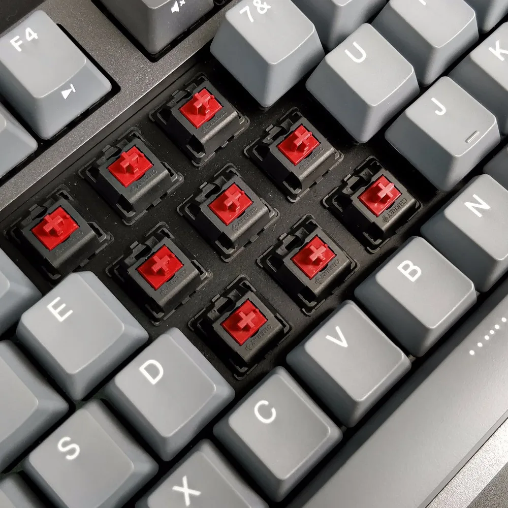 Механическая клавиатура DURGOD Type writer Cherry MX красные переключатели интерфейс C