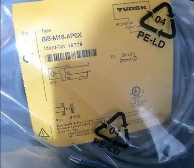 

DHL/EMS 5 Sests 1PC New TURCK Proximity Switch BI8-M18-AP6X BI8M18AP6X