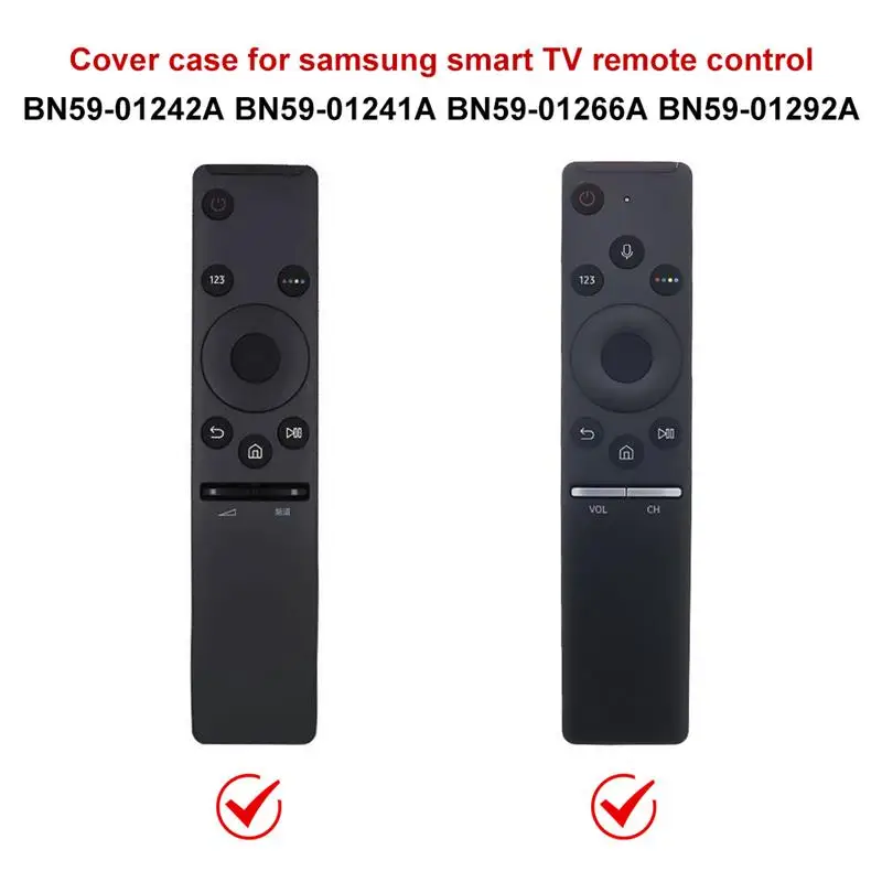 Силиконовый защитный чехол для Samsung Smart TV версия с голосовым управлением телефона