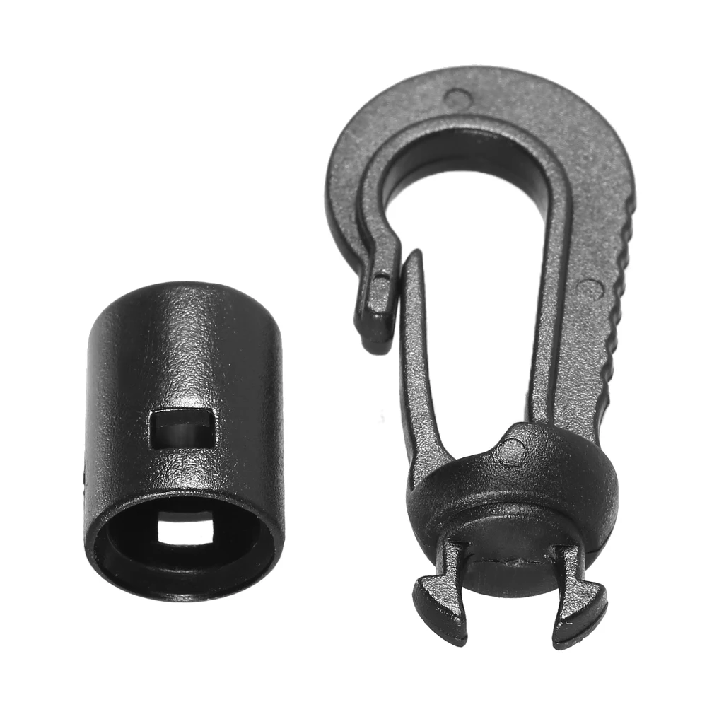 ML1603 Pack of 10 Boat Kayak Canoe Bungee Shock Cord Hook Hanging End