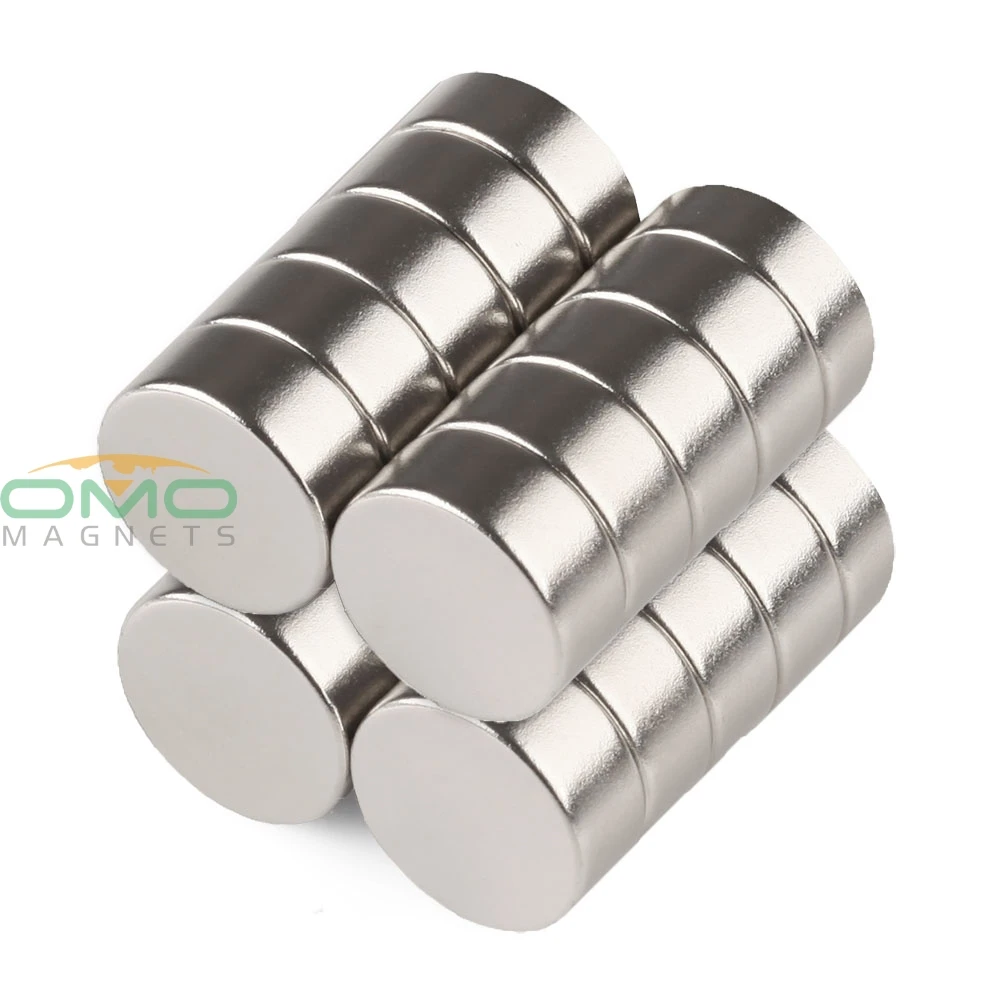 OMO Magnetics 50 шт. N50 5x2 мм Магнит Сильный Круглый цилиндр Редкоземельные неодимовые магниты