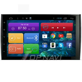 

Topnavi 9'' Quad Core Android 6.0 Car GPS Navigation for Cayenne 2003 2004 2005 2006 2007 2008 2009 2010 Car PC Radio,NO DVD