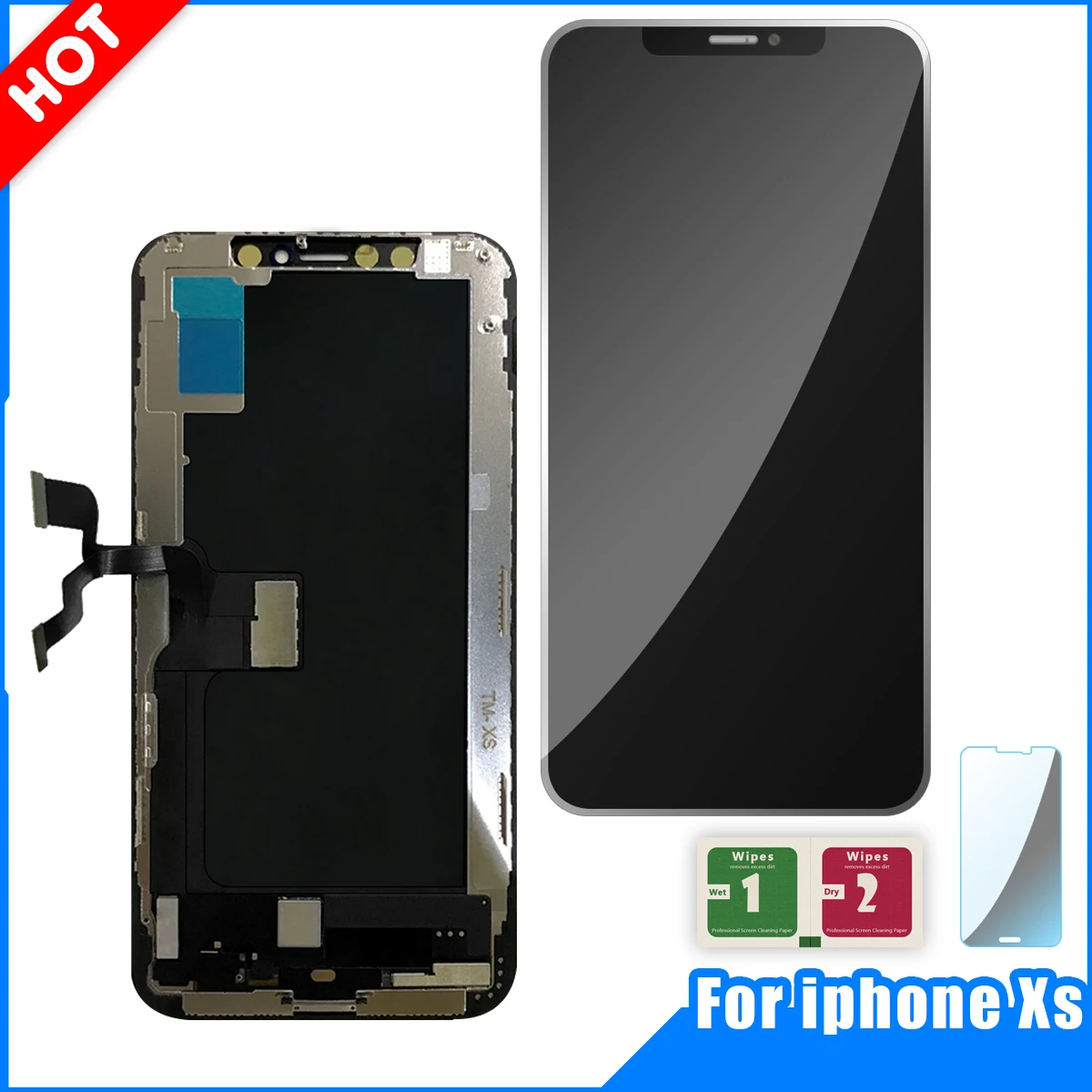 

LCD Display For Apple iPhone Xs Display Touch Screen Digitizer Assembly For iPHONE XS LCD Replacement Parts Black