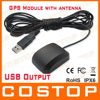 

GPS USB engine board /Module with Antenna USB interface G-Mouse GM257 VK-162 Replace GlobalSat BU-353S4 Skylab SKM55