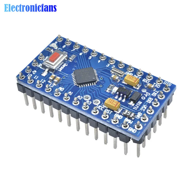 5 шт./лот Atmega328P Pro Mini 328 Atmega328 В 16 МГц м плата модуль для Arduino совместимый с Nano Micro