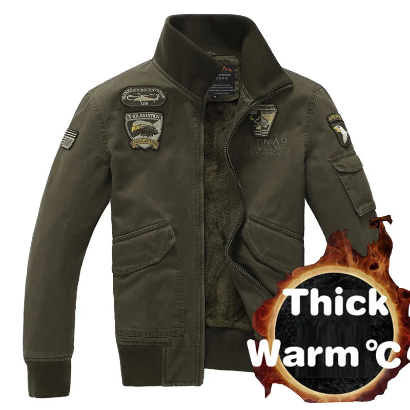 2019 Thick winter Navy flying jacket,Thick Winter letterman varsity american college bomber flight jacket for men