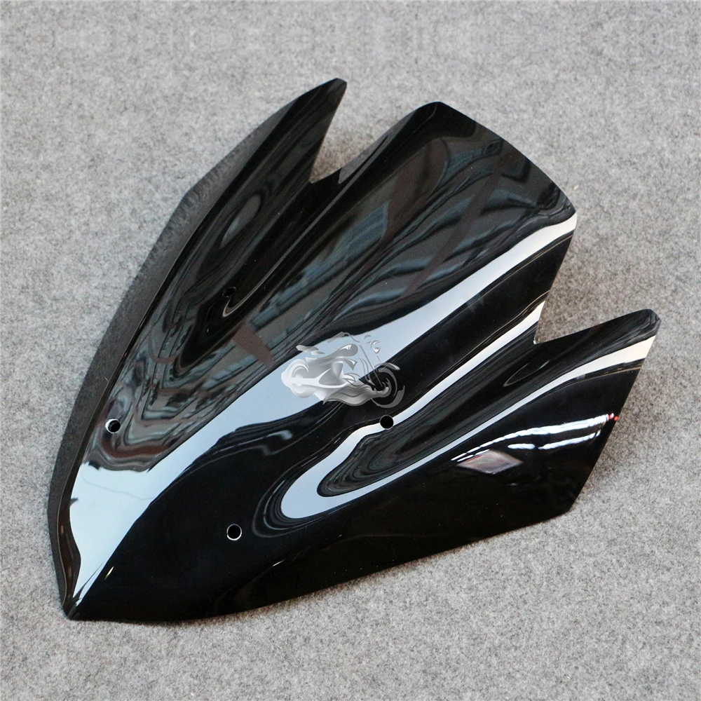 Черный мотоциклетное ветровое стекло для Kawasaki Z1000 2010-2013 2011 2012