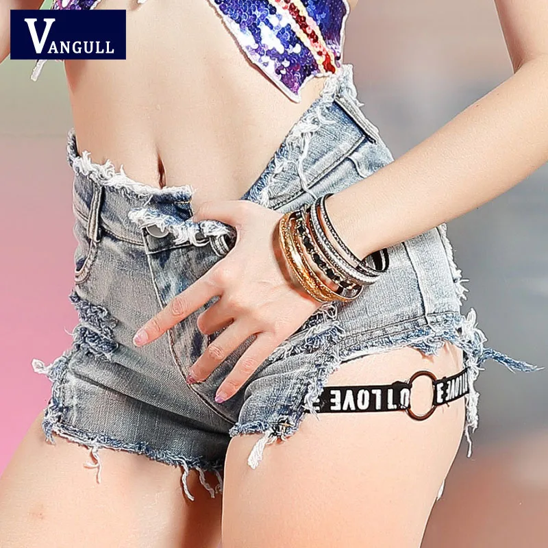 buckle high waisted shorts