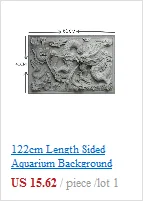 61 см длина ПВХ двусторонний аквариум плакат фон украшение аквариум океан Ландшафтный аквариум настенный фон MA15