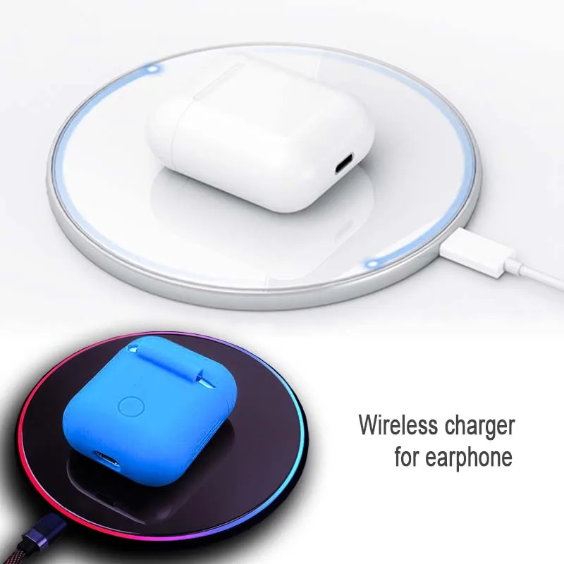 

10W Qi Wireless Charger for iPhone X Xs MAX XR 8 plus Fast Charging for Samsung S8 S9 Plus Note 9 8 USB Phone Charger Pad