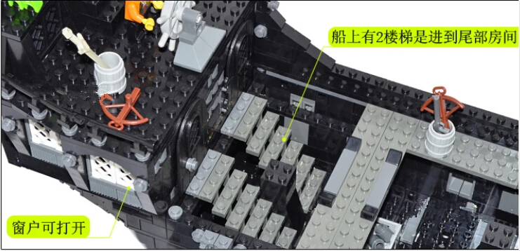 Kazi строительные блоки игрушечный пиратский корабль Черная жемчужина строительные наборы Развивающие Кирпичи игрушки для детей Совместимые блоки