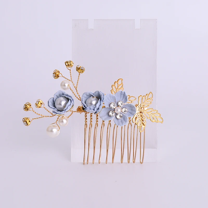 Flower Hair Combs and Hair pins  (4)
