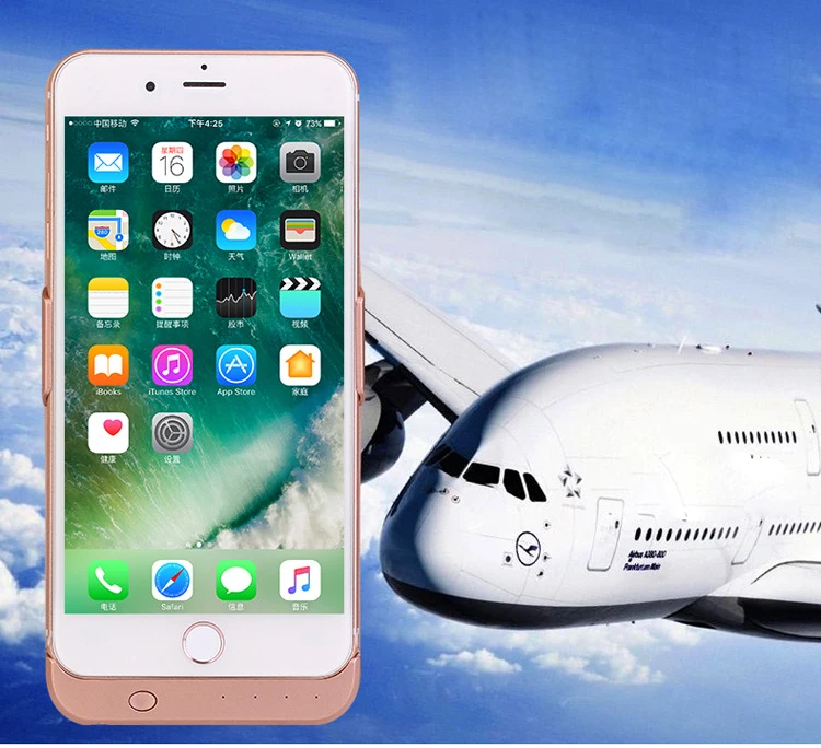 10000mAh Portable External Battery For iPhone 6 6S 7 8 Phone Battery Case For iPhone 6 Plus 6s Plus 7 Plus 8 Plus Charging Case