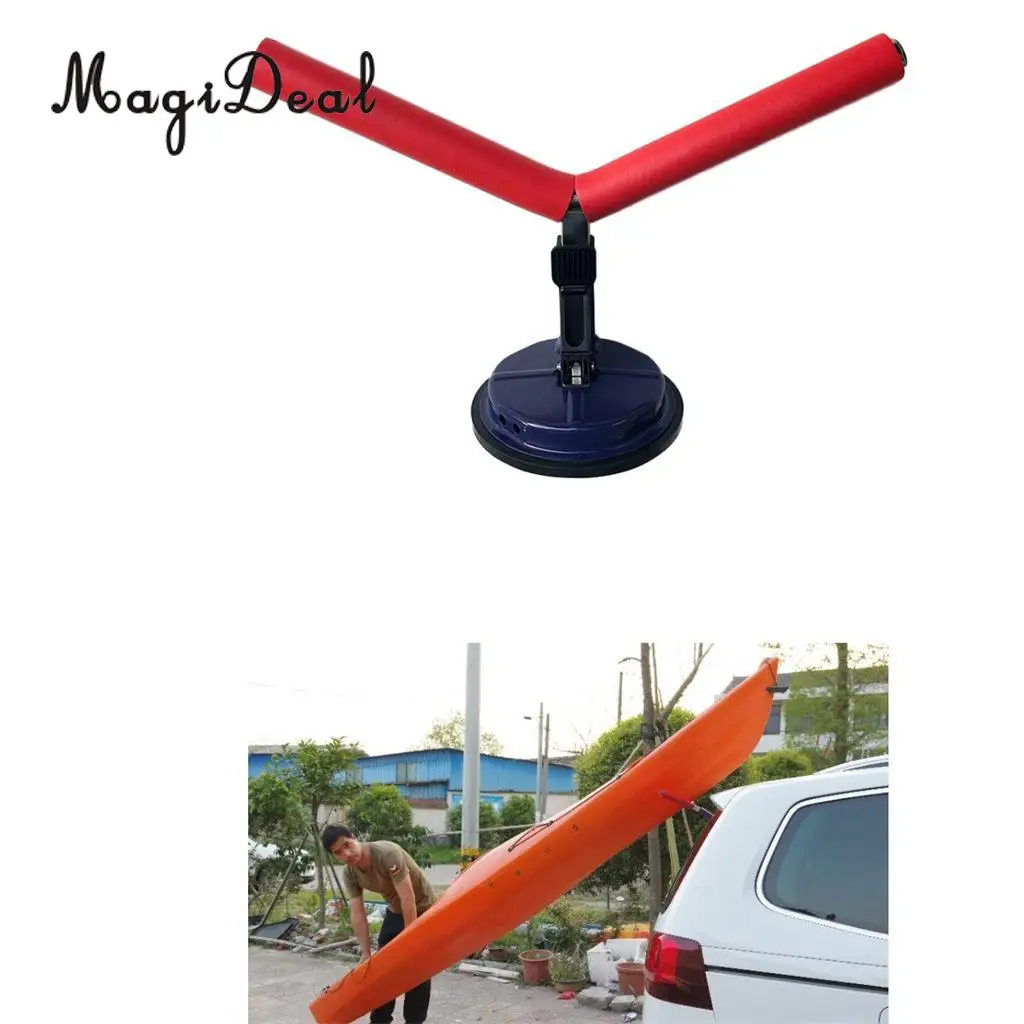 MagiDeal Universal Heavy Duty Kayak Roof Rack Canoe Boat Surfboard Car Top Mount Carrier Ski Paddleboard Surfboard Snowboard
