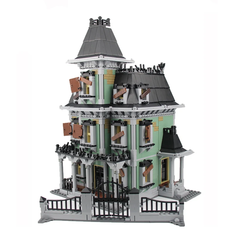 

New LEPIN 16007 2141Pcs Monster fighter The haunted house Model set Building Kits Model Compatible With 10228