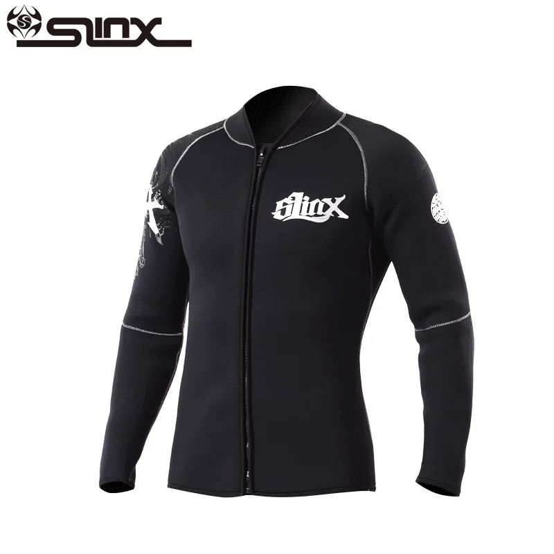 Slinx Мужская и женская зимняя куртка из неопрена с флисовой подкладкой для