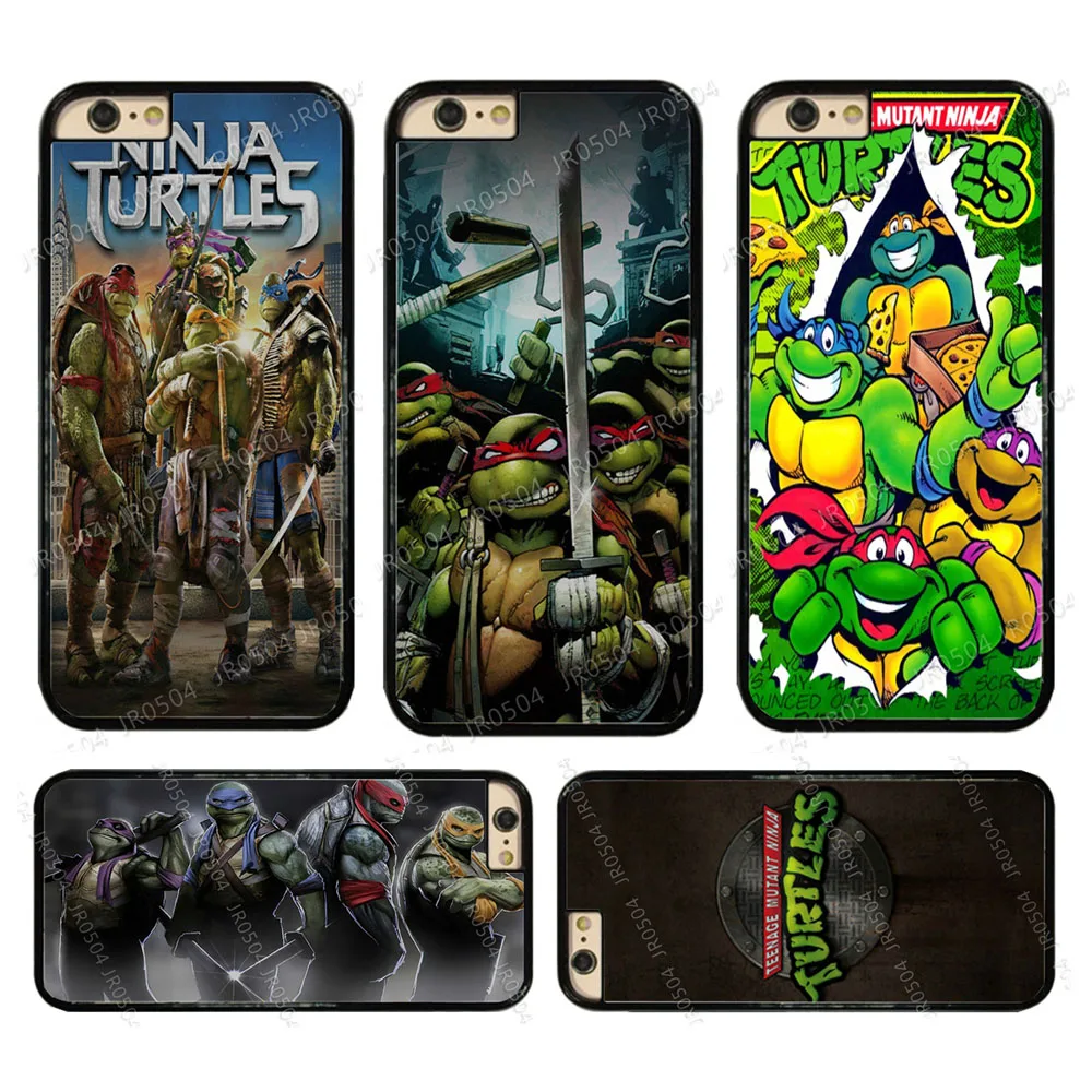 

Teenage Mutant Ninja Turtles PC+TPU Edge Phone Case Cover For iphone XS MAX XR X 5 5s 5c SE 6 6s 6 plus 6s plus 7 7 8 8plus #11