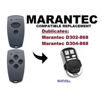 

Marantec D302,D304 868Mhz Garage Door/Gate compatible Remote Control Duplicator Very good