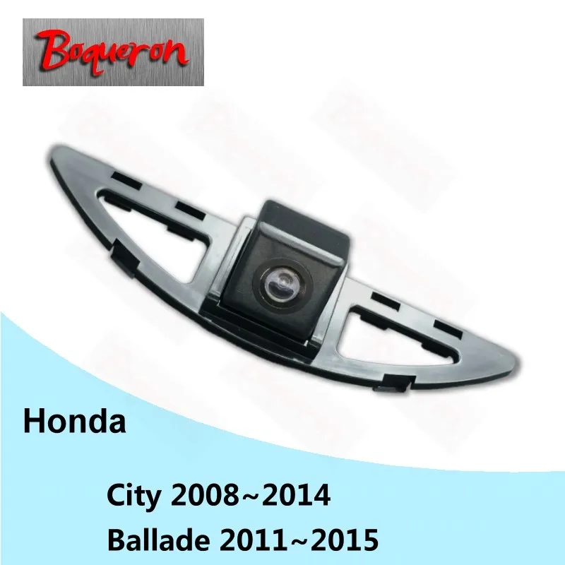 Boquon для Honda City 2008 ~ 2014 шариковая 2011 2015 HD CCD камера заднего вида с ночным видением
