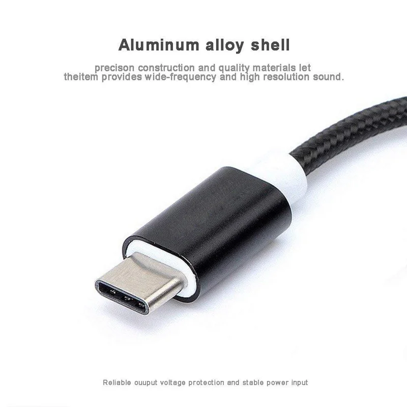 USB кабель для наушников с разъемом типа C на 3 5 мм адаптер внешний Letv 2 2pro Max2 Pro Xiaomi