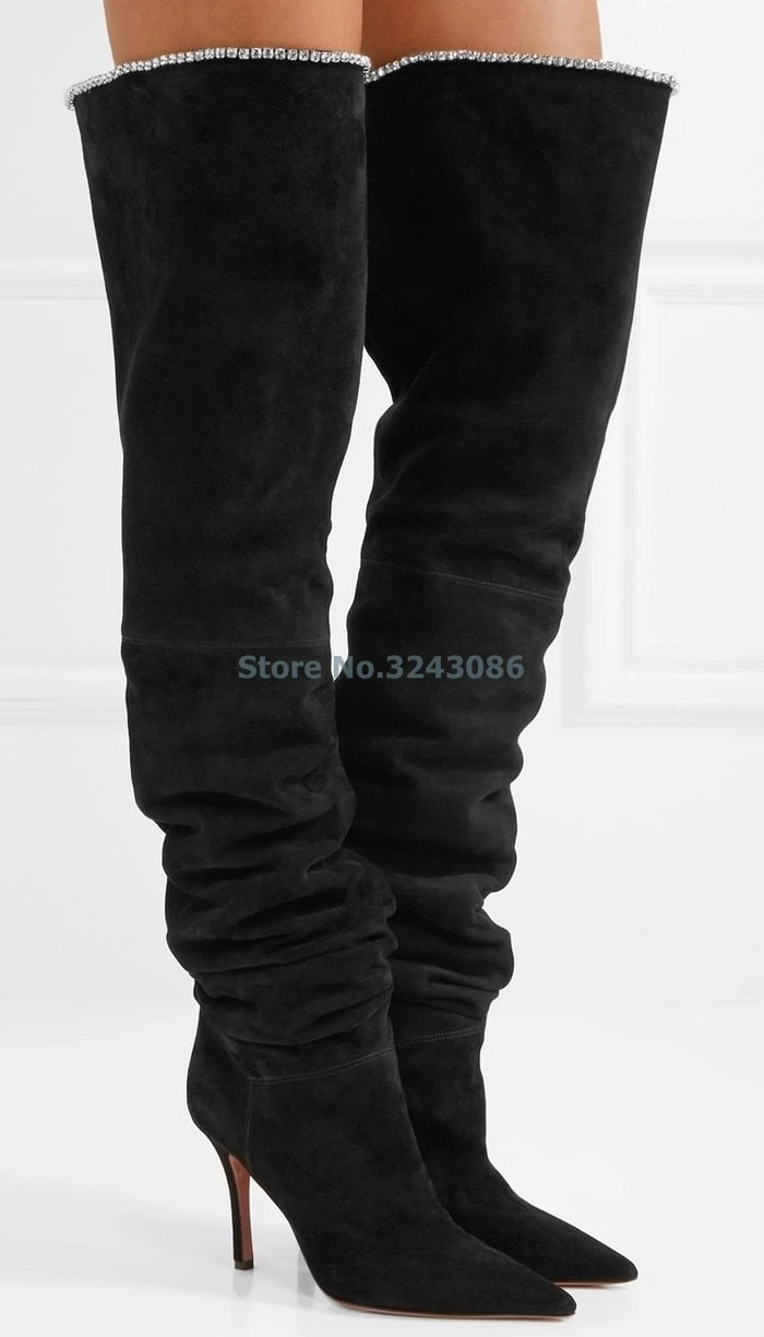 Barbara-crystal-trimmed-suede-over-the-knee-boots