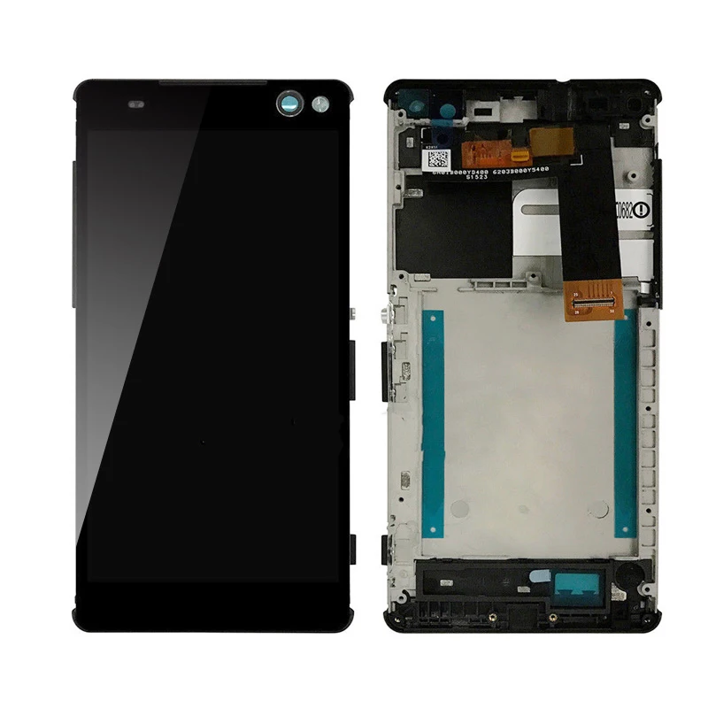 

6.0" For SONY Xperia C5 E5506 E5533 E5563 E5553 With Toush Screen Digitizer Assembly For SONY Xperia C5 Ultra LCD With Frame