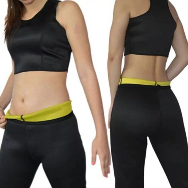 

Hot Running Vest Neoprene Body Shaper Slimming Waist Trainer Cincher Vest Women Shapers Sporttswear Weight Loss Cincher Pant