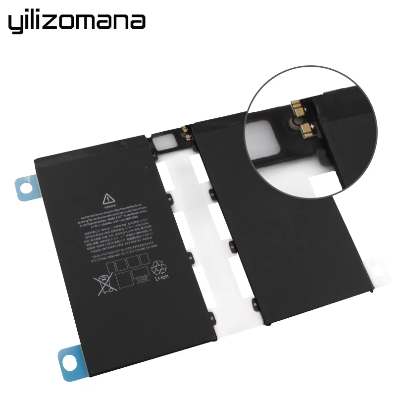 YILIZOMANA для iPad Pro 12,9 дюйма аккумулятор 10307 мАч литий-ионный внутренний сменный аккумулятор A1584 A1652 A1577 с инструментами