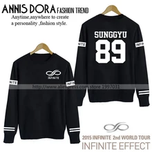 KPOP бесконечный эффект Hoya Seongjong Dongwoo Seongyeol Sunggyu Woohyun L имя день рождения же стиль пуловеры свитер