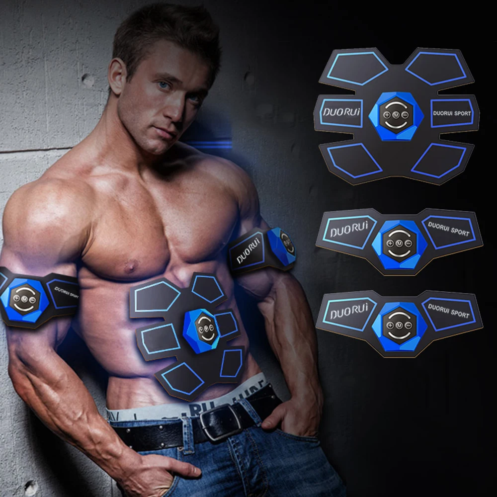 

Hot Abdominal Muscle Exerciser Belt Smart EMS Stimulator Fitness Gear Battery Abs Fit Muscles Intensive Training Equipment