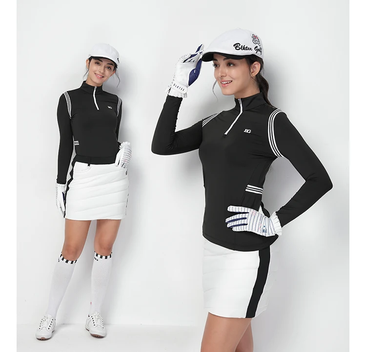 Спортивные рубашки для женщин, водолазка, топ, Женская куртка, быстросохнущая рубашка для гольфа с длинными рукавами, осенне-зимняя женская одежда 18055