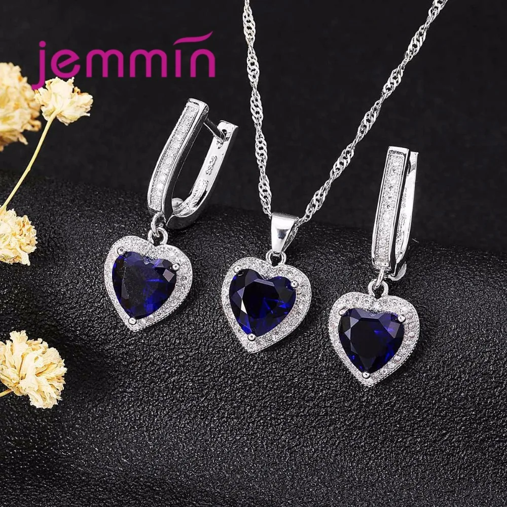 Комплект из колье и серёг серебра 925 пробы|jewelry sets|jewelry sets weddingfine jewelry |