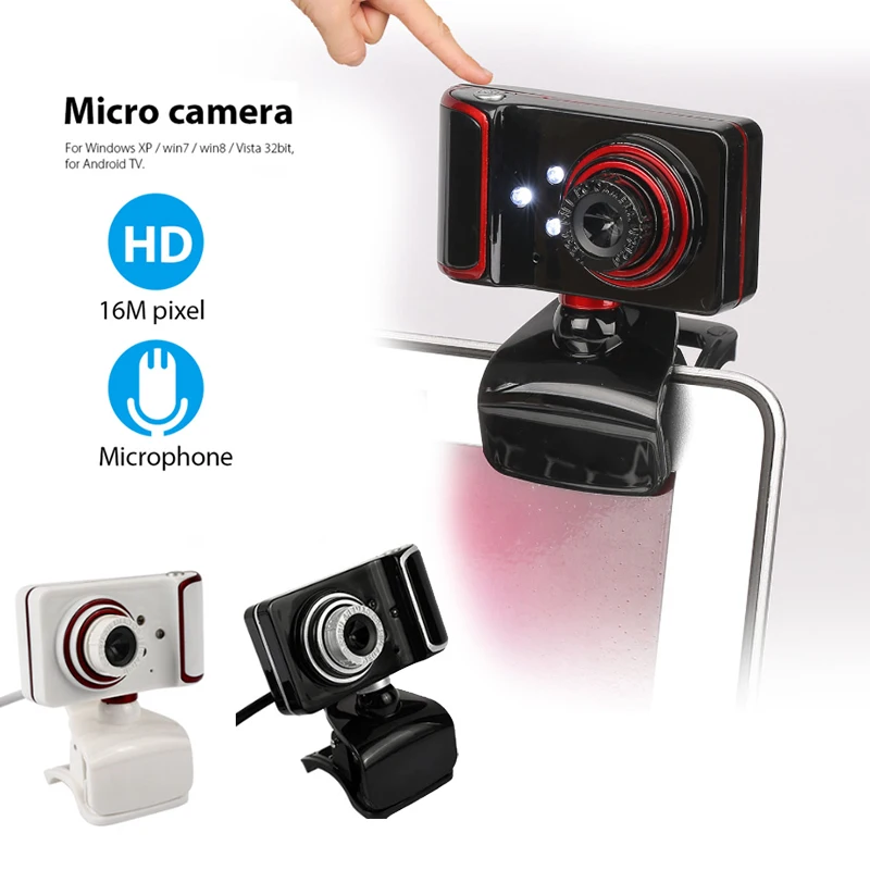 

gaintree Wifi 1080P HD Camera Mini Networking Camera Webcam Wide Angle Built-in microphone Tablets Desktop Accessories