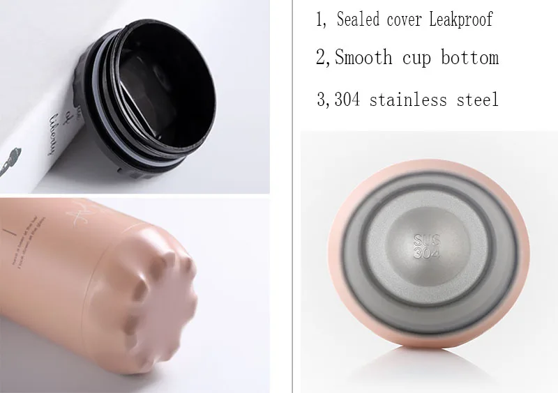 Thermos Bottle Cola Cans Thermos Cup Vacuum flask Water Bottle Thermal Coffee Mug For Car 400ml