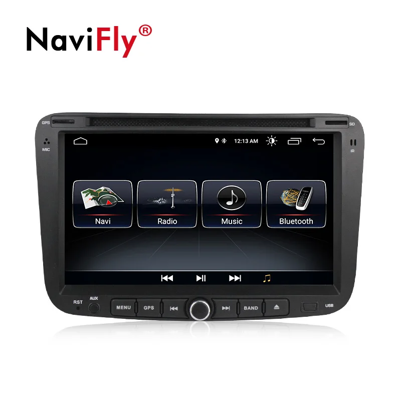 Flash Deal Free shipping! Android 8.1 Quad Core Car DVD Player GPS Navigation for GEELY Emgrand EC7 2012 2013 2014 Radio Stereo Head Unit 1
