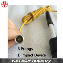 3 зубца D ударное устройство зонд для Твердости Тестер