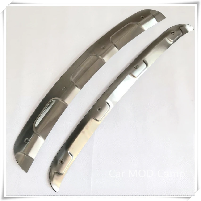 

For Mazda CX-5 CX5 2nd Gen 2017 2018 2019 Stainless Steel Front & Rear Bumper Skid Protector Guard Cover Trim 2pcs Car Styling