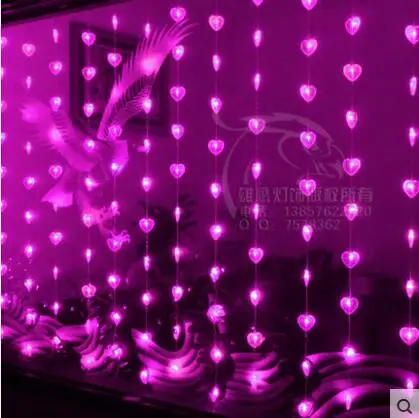 

2x1.6M New Year Garland LED Cristmas Lights Navidad Christams Garlands Decoration LED Curtain Fiary Lights Luzes De Natal